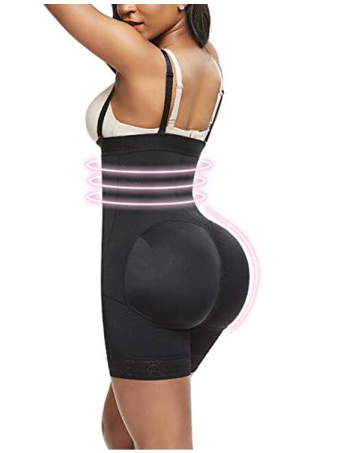 Lover-Beauty High Waist Body Shaper Seamless Shapewear Thigh Slimmer Butt Enhancer Control Panties