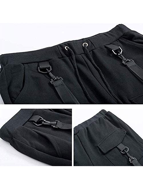 Cargo Hip Hop Pants Streetwear 2020 Black Joggers for Men Tactical Gothic Japanese Street Style Pants