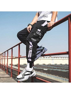 XYXIONGMAO Streetwear Hip Hop Pants Cargo Pants Joggers for Men Couple Women's Sports Casual Active Sweatpants