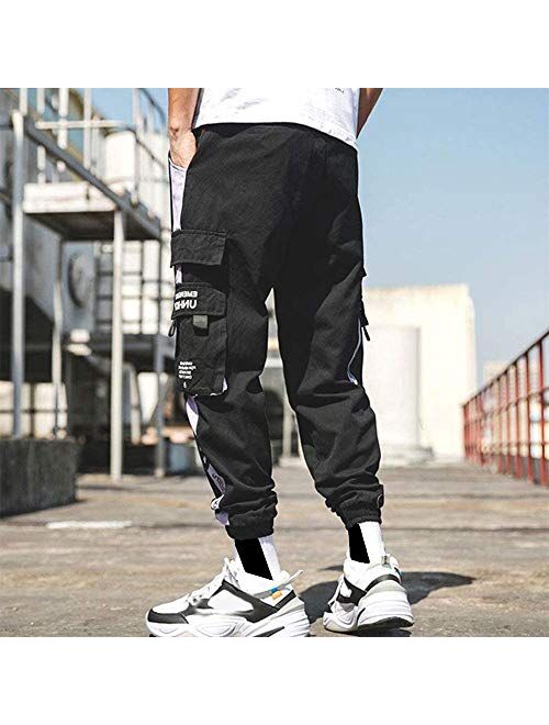 Streetwear Men's Multi Pockets Cargo Harem Pants Hip Hop Casual Male Track  Pants Joggers Trousers Fashion Harajuku Men Pants | Lazada