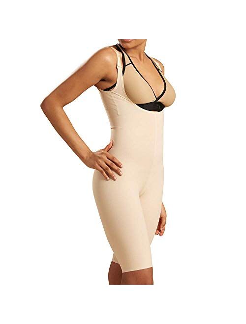 Marena Recovery Knee-Length Compression Girdle with High-Back, Stage 2 (Pull on)