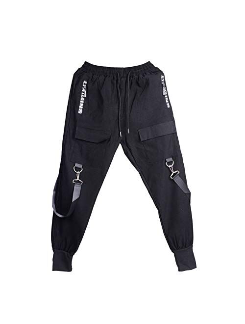 Men's Jogger Pants Techwear Hip Hop Harem Pants Cargo Streetwear Fashion Pants