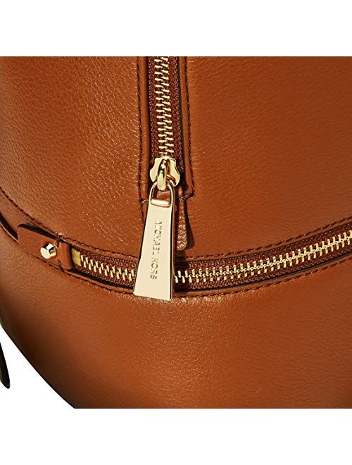 MICHAEL Michael Kors Rhea Zip Medium Leather Backpack, Luggage