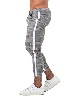 Mens Casual Pants Slim Fit Stretch Pants for Men