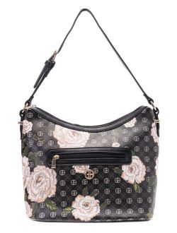 Floral Signature Hobo, Created for Macy's