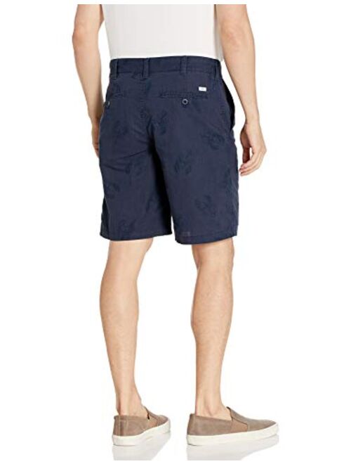 IZOD Men's Saltwater Dockside 9.5" Printed Short