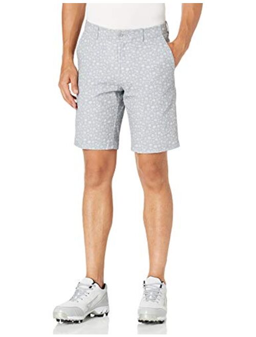 Jack Nicklaus Men's Flat Front Printed Golf Short with Active Waistband