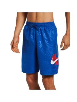 Big & Tall Nike Swim Palm Vital 9-inch Volley Shorts