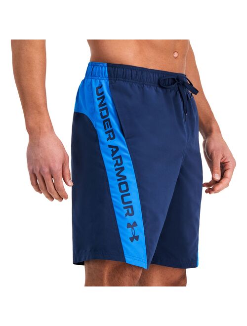 Men's Under Armour Angled Colorblock Swim Shorts