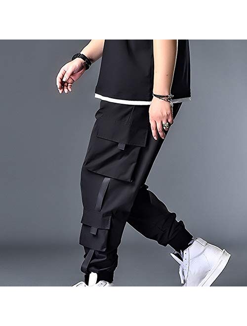 Buy XYXIONGMAO Cargo Pants Joggers for Men Streetwear Hip Hop Pants ...