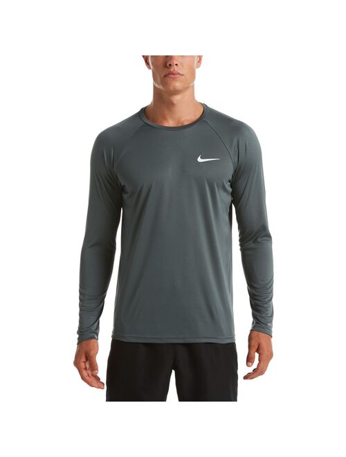 Men's Nike Dri-FIT UPF 40+ Long Sleeve Hydroguard Swim Tee
