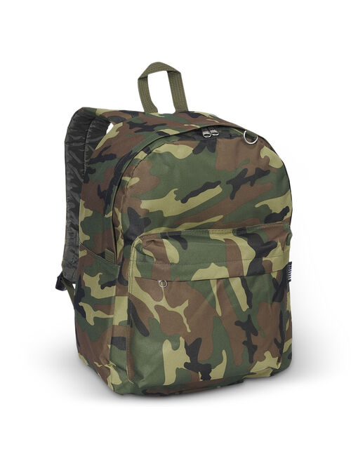 Everest Classic Woodland Camo Backpack, One Size