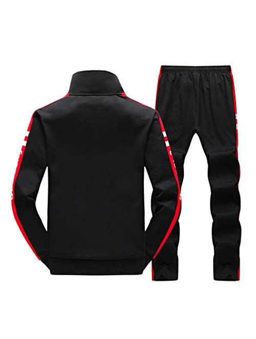 Real Spark Women's Jogging Tracksuit Casual Full Zip Running Sports Sweat Suit Set