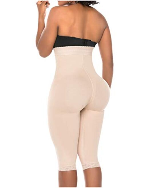 Salome 0219 Fajas Colombianas Levanta Pompis para Mujer Butt Lifter Shapewear for Women Compression Shaper BBL Shorts