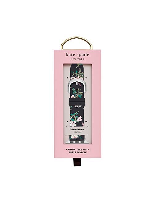 Kate Spade New York Interchangeable Silicone Band Compatible with Your 38/40MM Apple Watch- Straps for use with Apple Watch Series 1,2,3,4,5,6