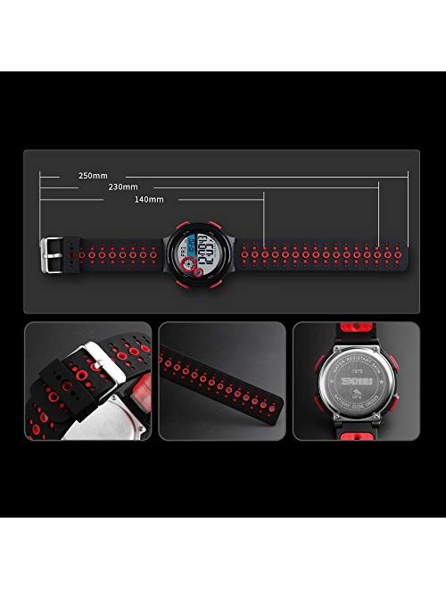 Boys' Watches, Huge Dial Cool Chirstmas Gifts 100M Waterproof Sports Casual Wristwatch for Boys Girls Youth Ages 11-15