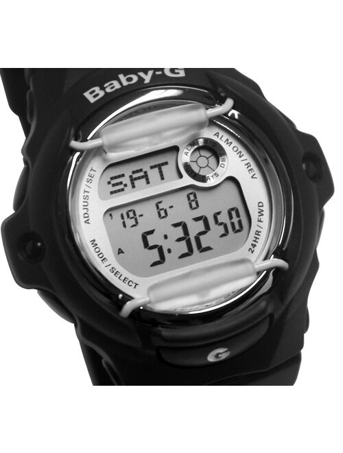 Casio BG169M-1 Women's Baby-G Digital Dial Black Resin Strap Watch