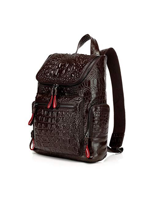 European And American Fashion Shoulder Bag Female Leather Bag Backpack Head Layer Of Leather Pattern 1