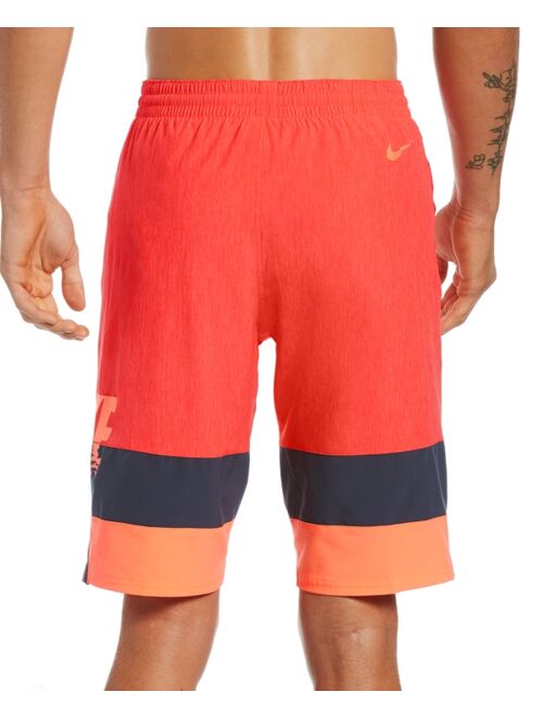 Nike Men's Swim Sunset Logo Vital Volley Shorts