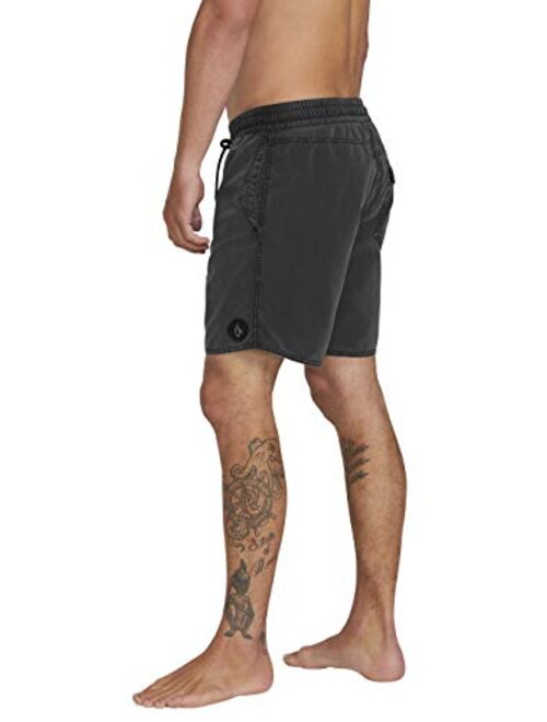 elastic mens swim trunks