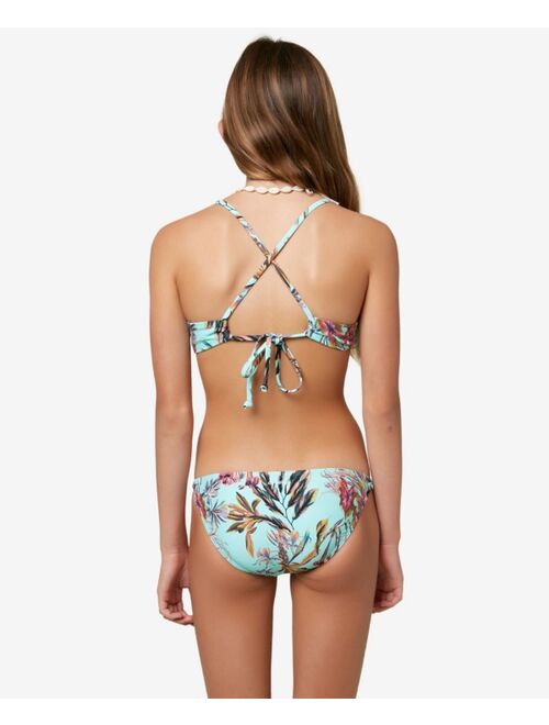 O'Neill Big Girls Aloha Knot Bikini Top and Bottom Set, 2 Pieces