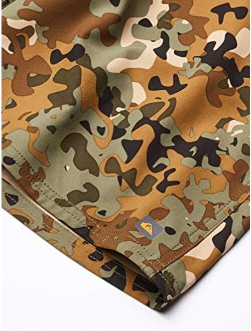 Quiksilver Men's Angler Camo Beachshort 20 Swim Trunk
