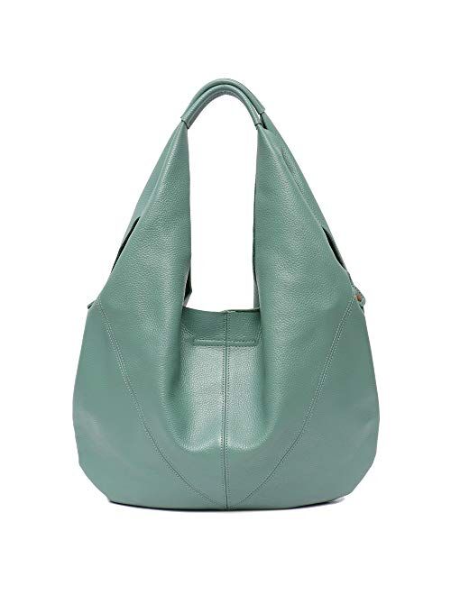 RFID Genuine Cow Leather Handbags Tassels Designer Women Handcrafted Purse Bag