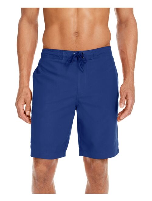 Club Room Men's Solid Quick-Dry 9" Board Shorts, Created for Macy's