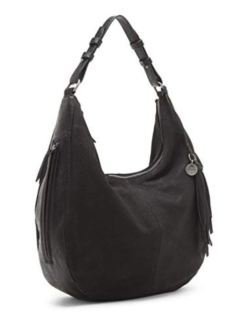 Lucky Brand Ebon Perforated Hobo