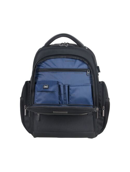 Kenneth Cole Reaction Dual Compartment 17" Laptop Backpack with USB & Anti-Theft RFID