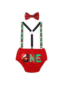 Baby Boys1st 2nd Birthday Cake Smash Photo Prop Outfits Wild ONE Bloomers Bow Tie Suspender Party Wedding Clothes Set