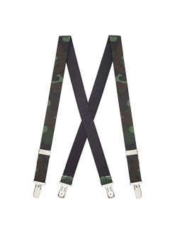 SuspenderStore Kids' Camouflage Suspenders - Clip