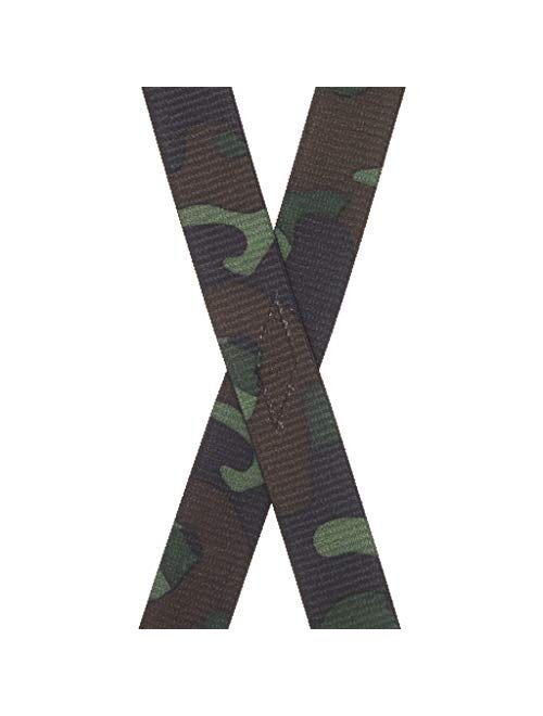 SuspenderStore Kids' Camouflage Suspenders - Clip
