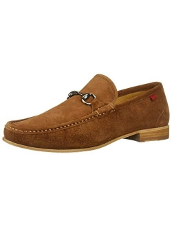 Mens Gold Collection Leather Sole Buckle Loafer