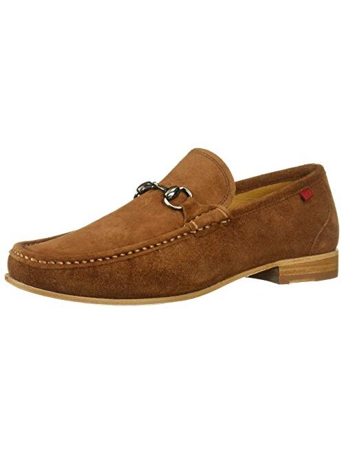 MARC JOSEPH NEW YORK Mens Gold Collection Leather Sole Buckle Loafer