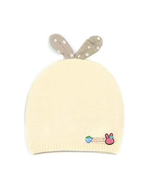 Hat Baby Hat Toddler Baby Girl Warm Cute Knit Hat 0-6 Months Accessories (Color : Pink)
