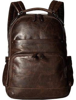 Logan Backpack Backpack Cognac Antique Pull Up One Size
