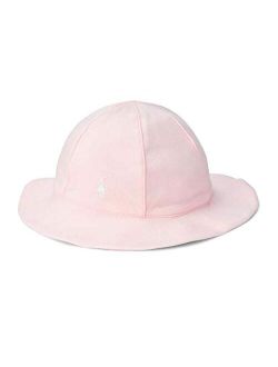 Ralph Lauren Baby Girls Cotton Interlock Sun Hat