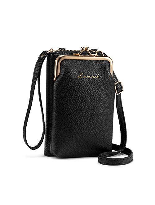 LOVEVOOK Crossbody Purses for Women Fashion Cell Phone Shoulder Bags Card Holder Wallet Purse