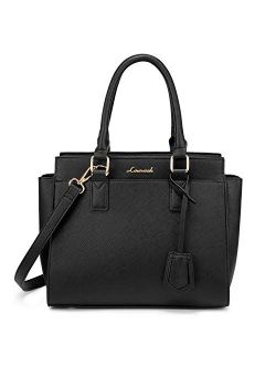 Purses and Handbags for Women Fashion Ladies Top Handle Satchel Shoulder Tote Bags Faux Leather