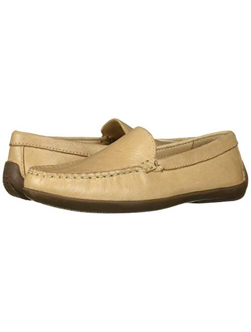 Driver Club USA Kids Leather Boys/Girls Casual Comfort Slip on Moccasin Venetian Loafer Driving Style