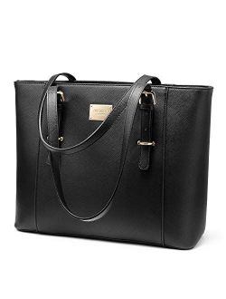 Laptop Bag for Women Large Office Handbags Briefcase Fits Up to 15.6 inch (Updated Version)
