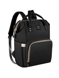 Diaper Bag Backpack - Ticent Multifunction Travel Back Pack Large Maternity Nappy Bag Baby Changing Bags with Stroller Straps, Waterproof and Stylish