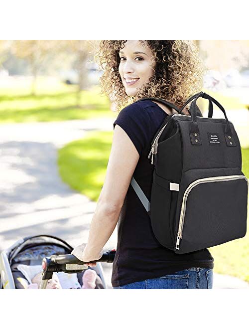 Diaper Bag Backpack - Ticent Multifunction Travel Back Pack Large Maternity Nappy Bag Baby Changing Bags with Stroller Straps, Waterproof and Stylish