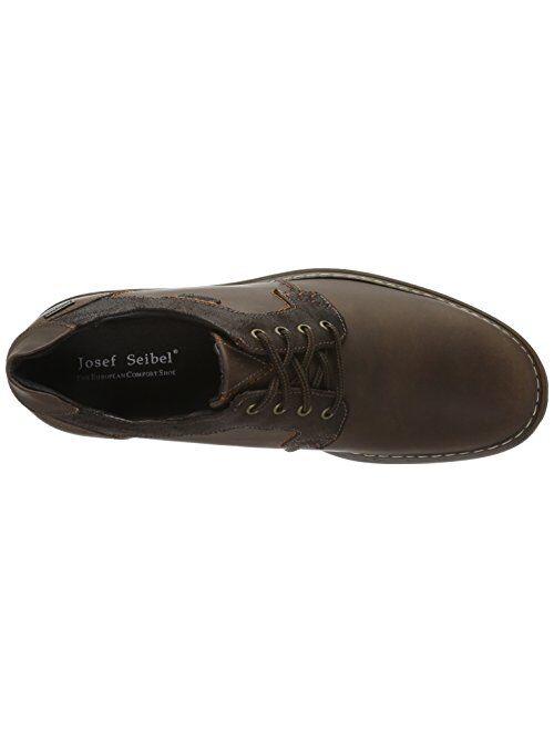Josef Seibel Men's Men's Chance 08 Waxed Brown Waterproof Casual Shoes
