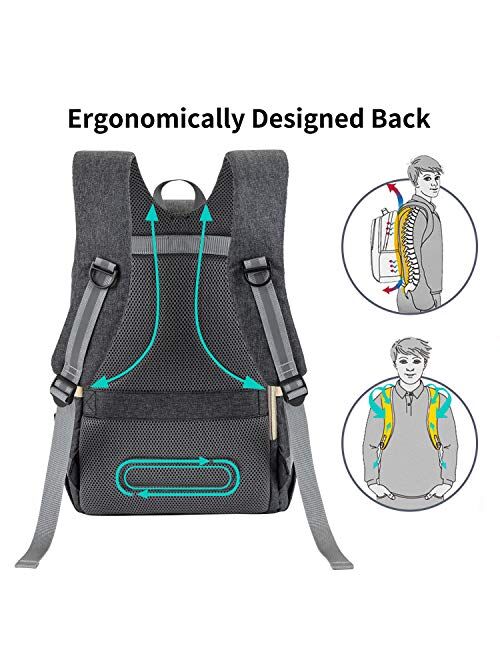 Large Waterproof Nappy Changing Bag for Travel ESPIDOO Baby Diaper Bag Backpack