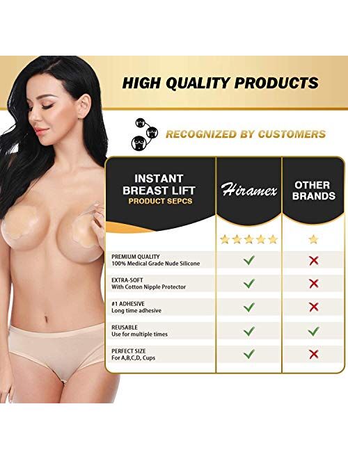 Nipples Covers Breast Lift Tape Sticky Bra Reusable Adhesive Breast Pasties Strapless Invisible Bras 1 Pair