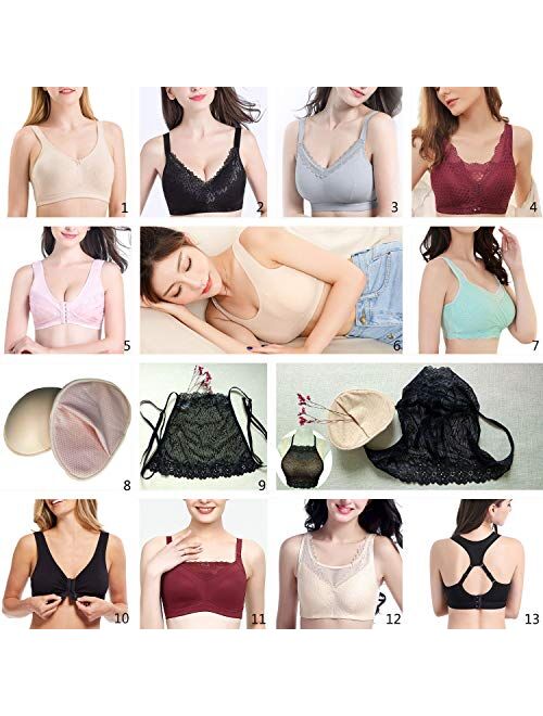 Buy Women Everyday Bra for Mastectomy Silicone Breast Prosthesis