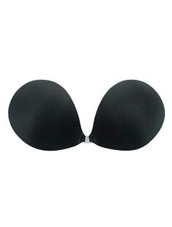 NuBra SE998 Seamless Push Up Strapless Bra Molded Pads Cup A B C D E Made in USA