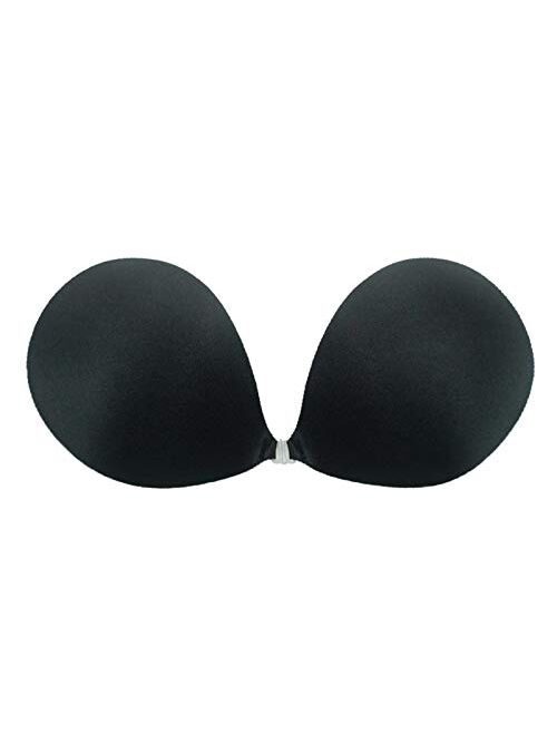 NuBra SE998 Seamless Push Up Strapless Bra Molded Pads Cup A B C D E Made in USA